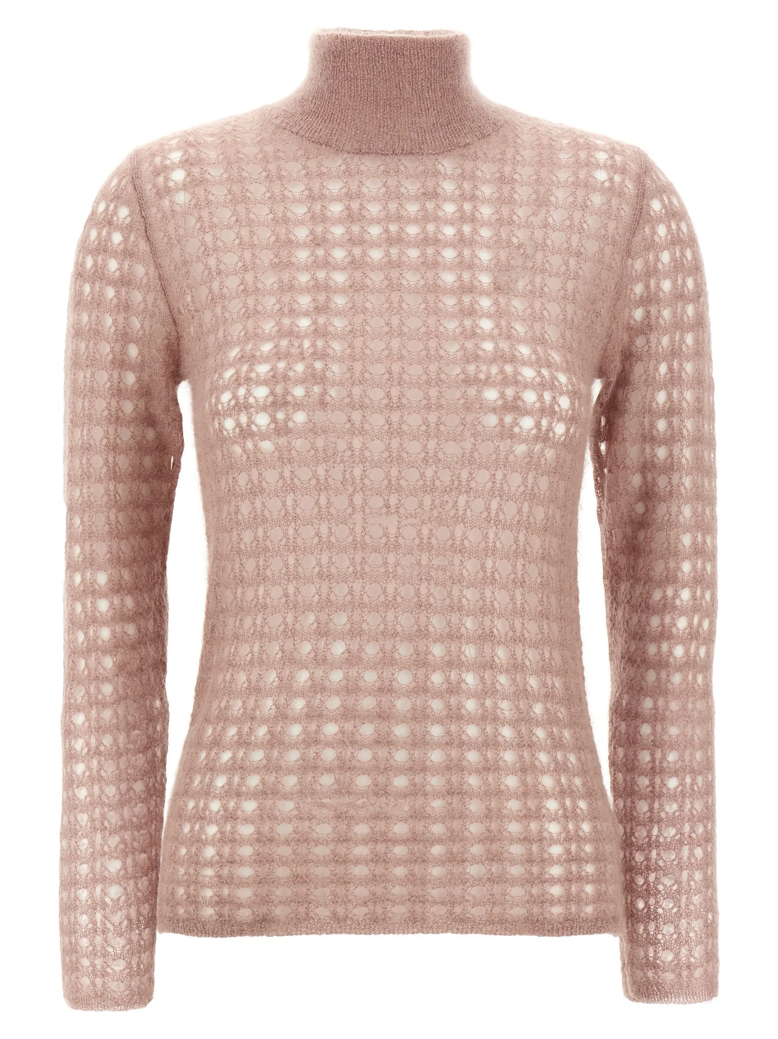 Crochet Sweater Sweaters And Cardigans Pink sold by Wanan Luxury