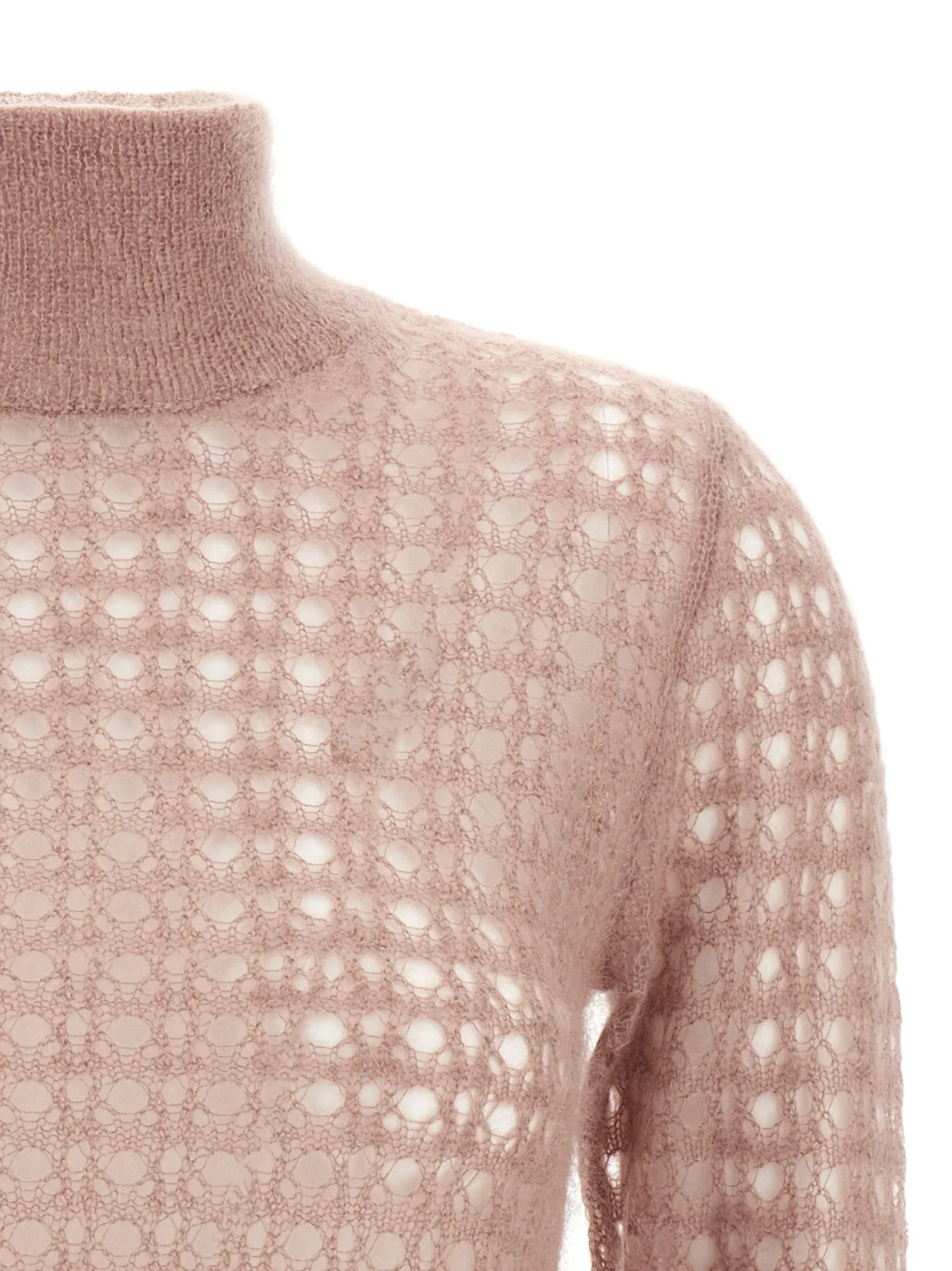 Crochet Sweater Sweaters And Cardigans Pink sold by Wanan Luxury product image thumbnail 3