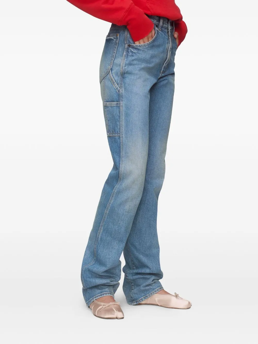Denim Cotton Jeans sold by Wanan Luxury product image thumbnail 4