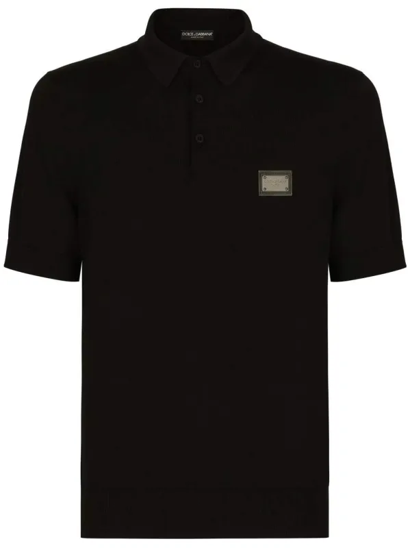 Virgin Wool Polo With Logo sold by Wanan Luxury