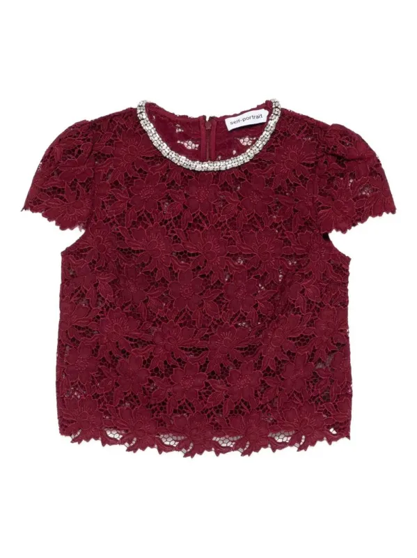 Embellished Blouse made by Self-Portrait