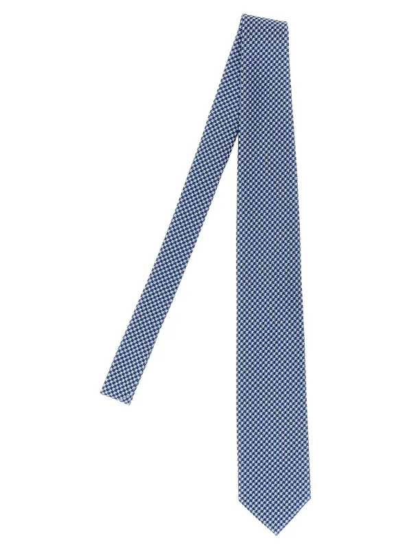 Tonal Star Tie Ties And Papillon Blue sold by Wanan Luxury