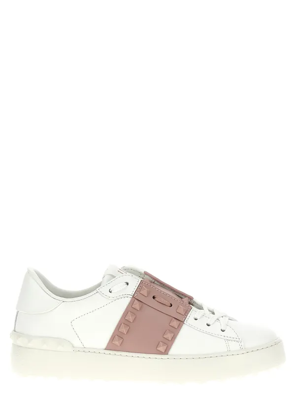 Rockstud Untitled Sneakers Pink made by Valentino Garavani