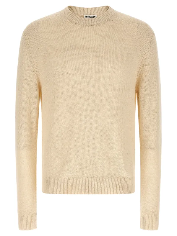 Silk Hemp Sweater Sweaters And Cardigans Beige sold by Wanan Luxury