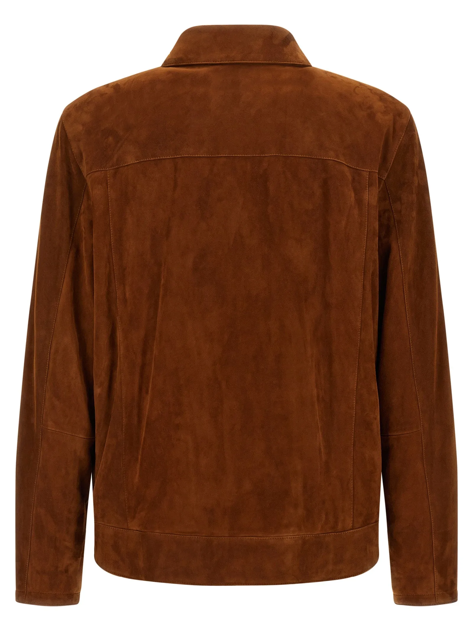 Suede Blouson Puffer Jackets Brown sold by Wanan Luxury product image thumbnail 2