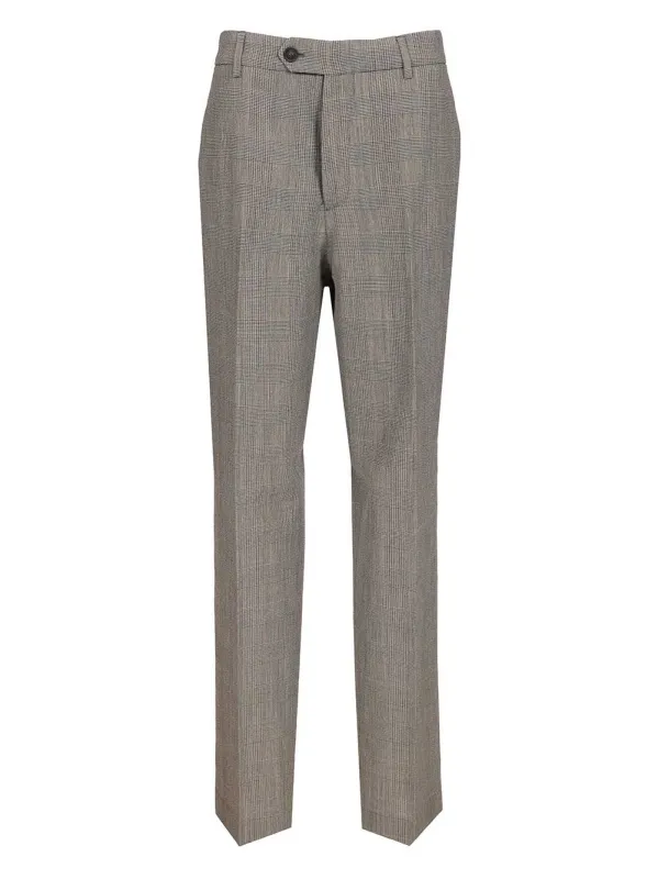 Slim Fit Trousers Grey made by Golden Goose