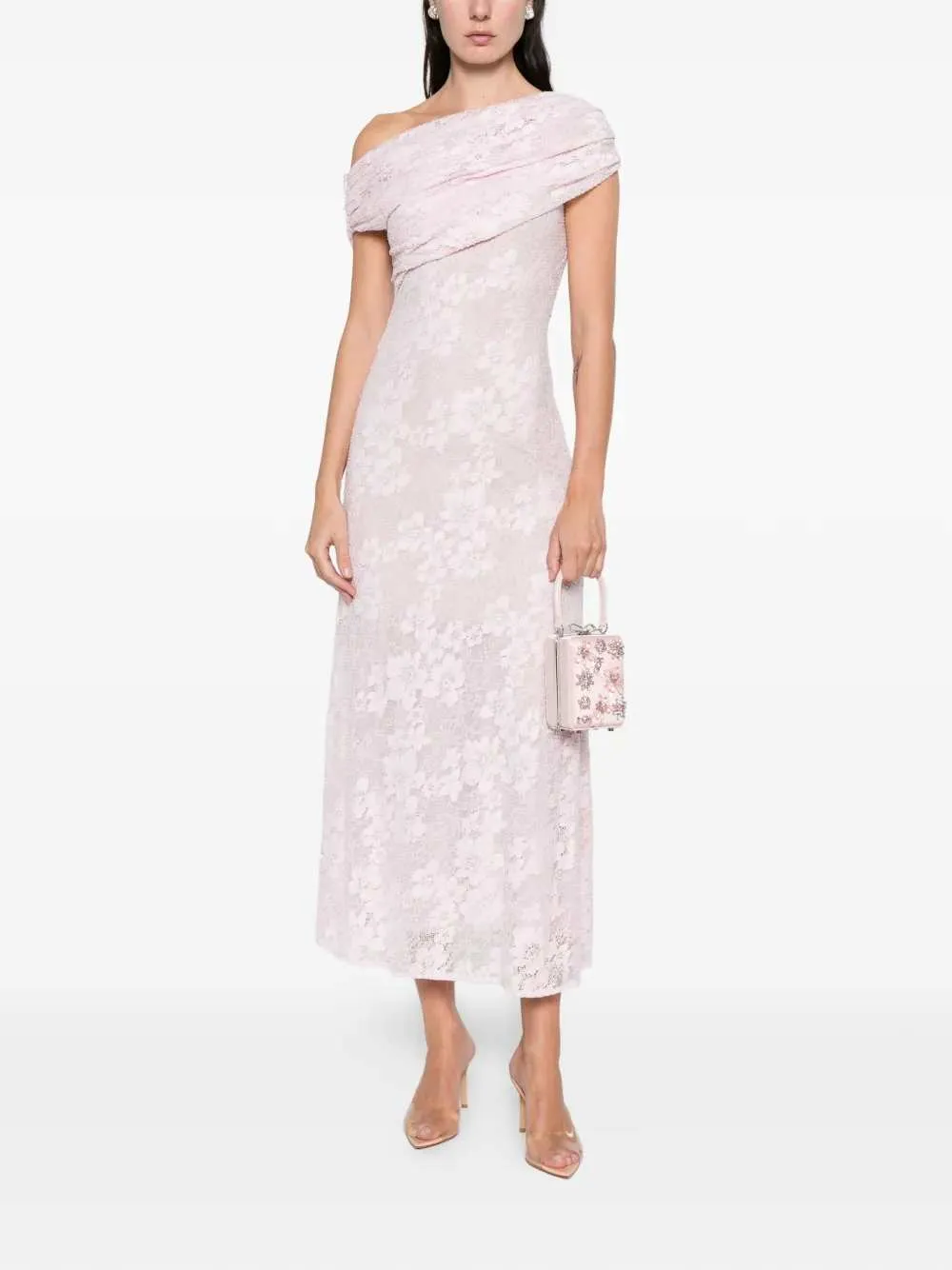 Lace Midi Dress sold by Wanan Luxury product image thumbnail 2
