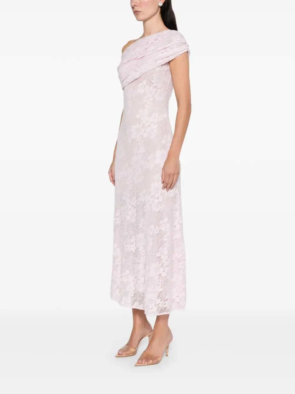 Lace Midi Dress sold by Wanan Luxury product image thumbnail 3