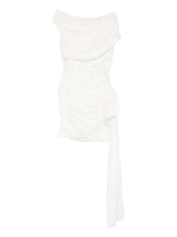 Short Draped Dress sold by Wanan Luxury