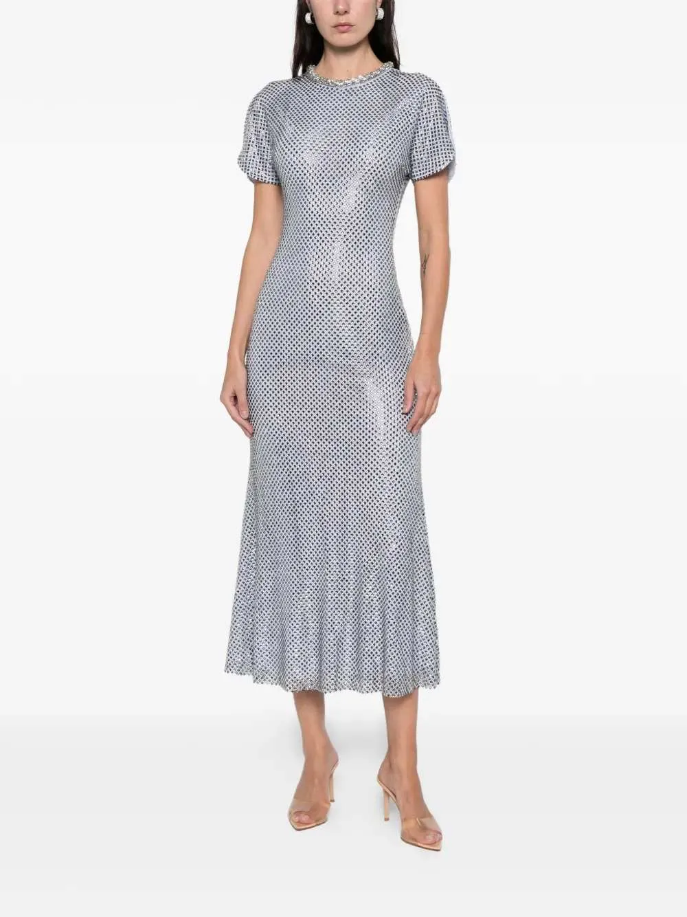 Midi Dress With Rhinestones sold by Wanan Luxury product image thumbnail 2