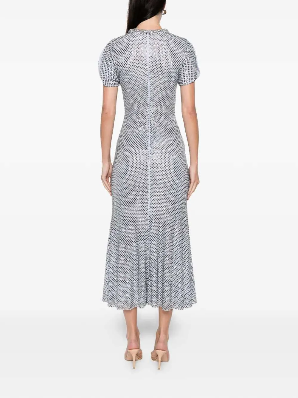 Midi Dress With Rhinestones sold by Wanan Luxury product image thumbnail 4