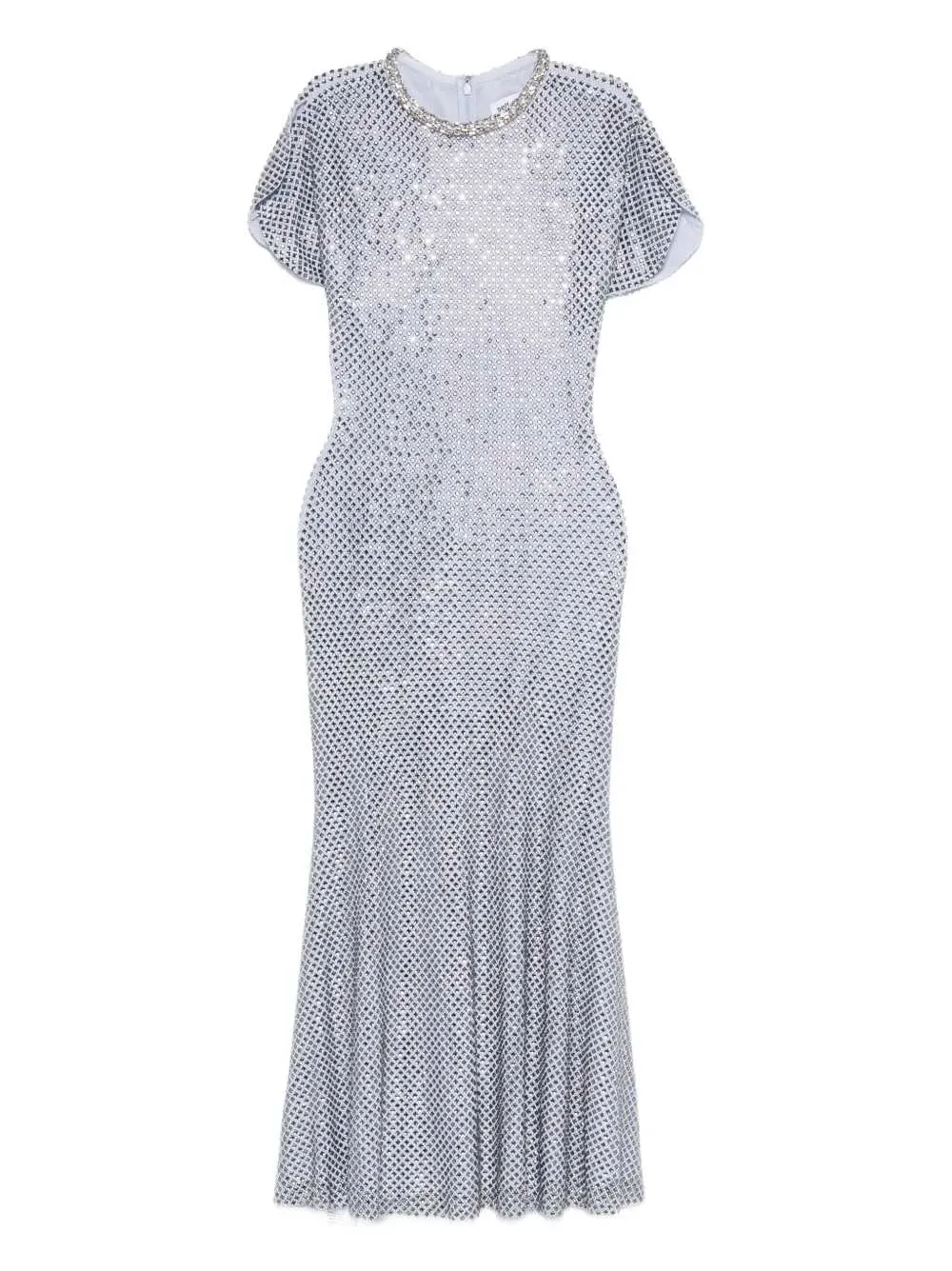Midi Dress With Rhinestones sold by Wanan Luxury