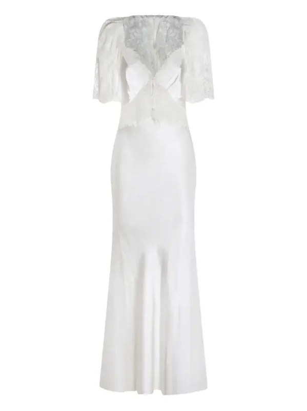 Long Dress With Buttons sold by Wanan Luxury