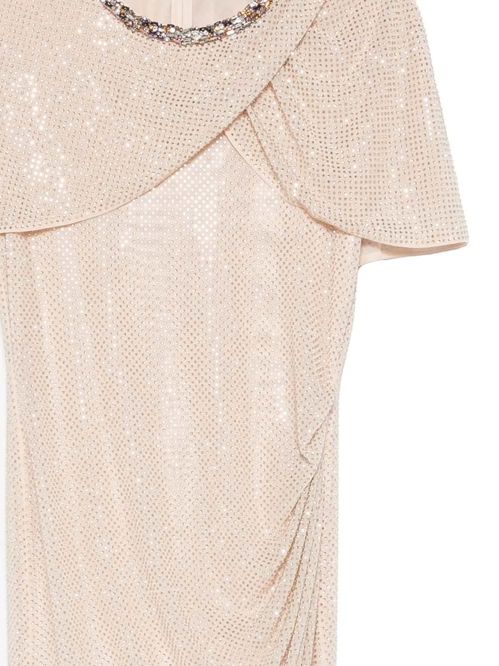 Draped Maxi Dress With Embellishment sold by Wanan Luxury product image thumbnail 3