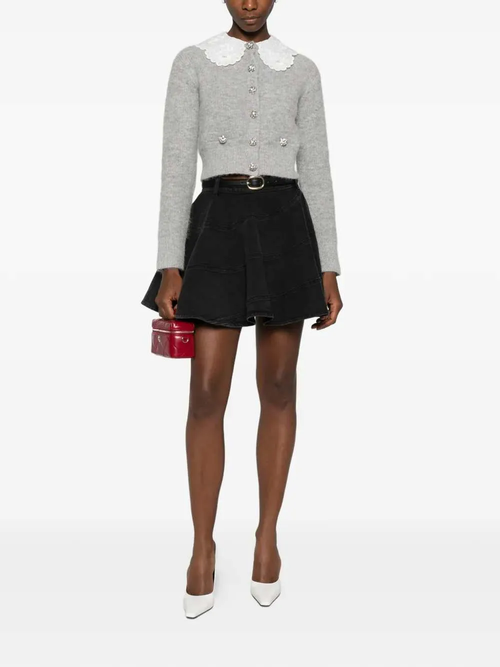 Belted Miniskirt sold by Wanan Luxury product image thumbnail 2
