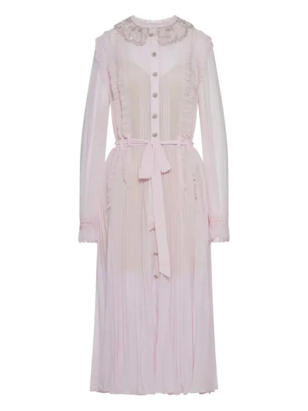 Pleated Dress made by Self-Portrait