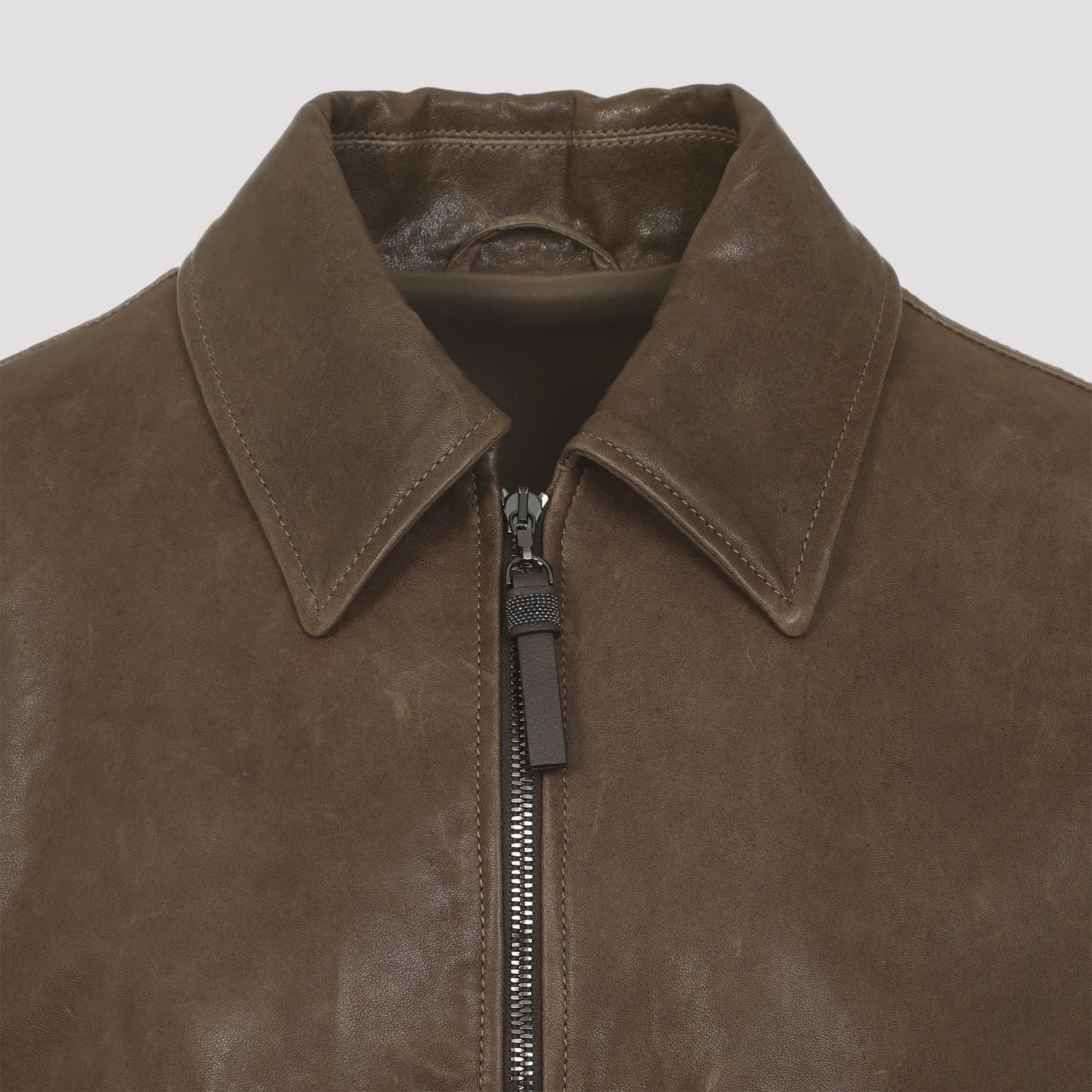Jackets Brown sold by Wanan Luxury product image thumbnail 5