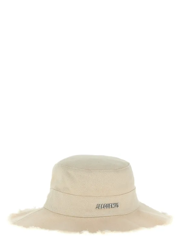 Le Bob Artichaut Hats White made by Jacquemus