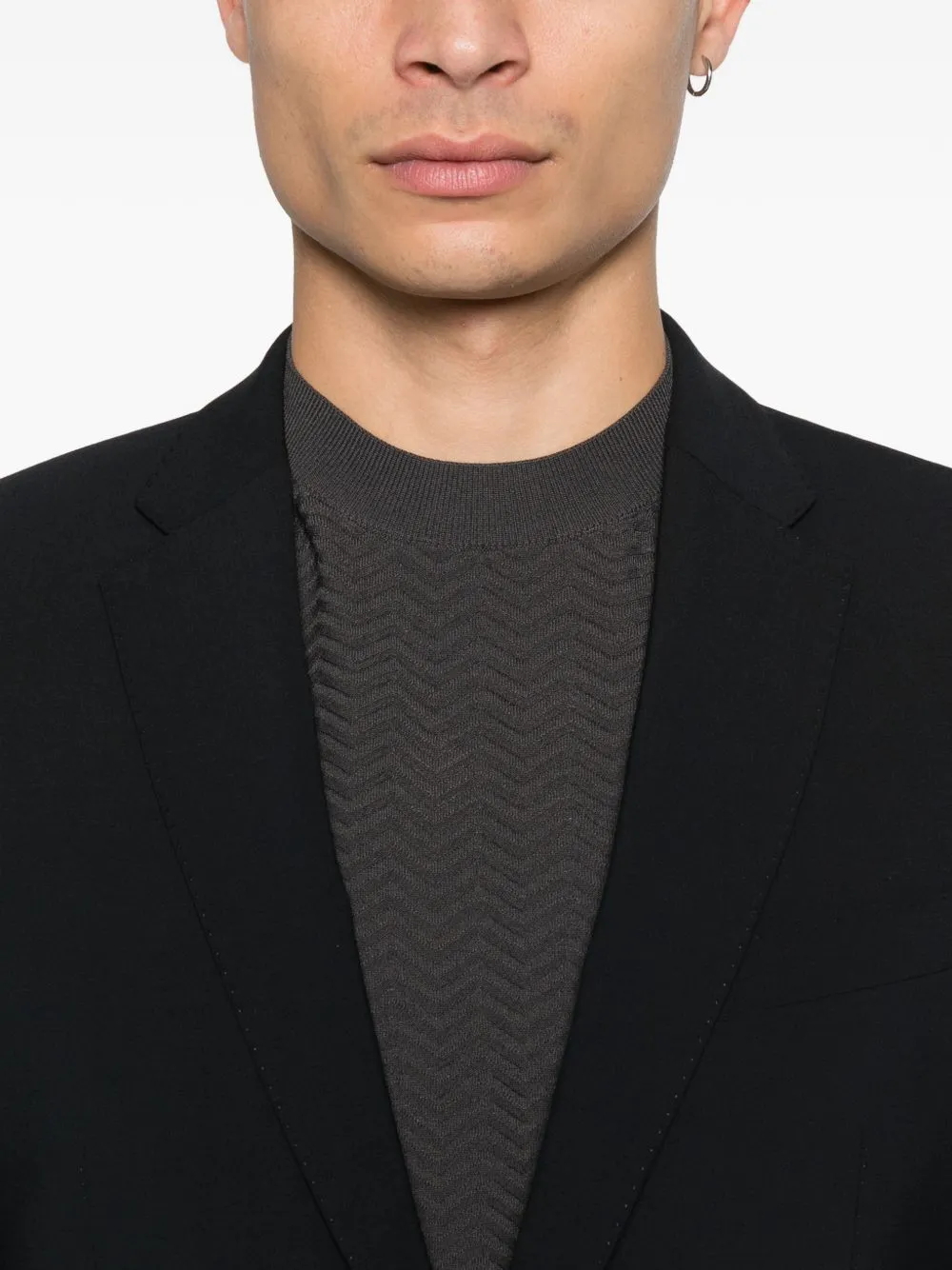 Wool Single-Breasted Suit sold by Wanan Luxury product image thumbnail 2
