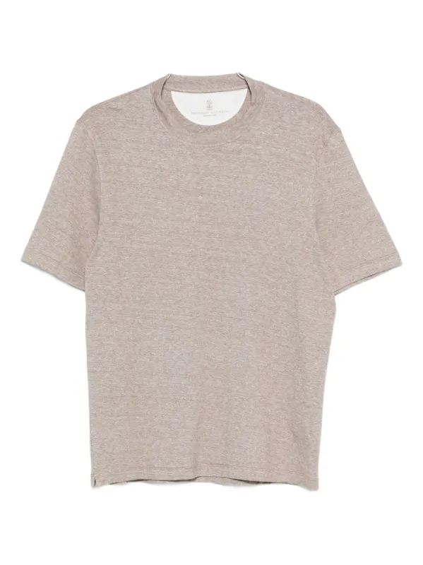 Linen Blend T-Shirt sold by Wanan Luxury