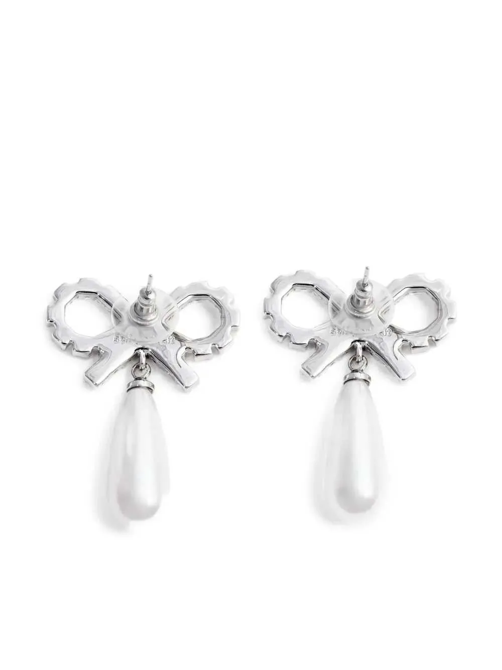Bow And Pearl Earrings sold by Wanan Luxury product image thumbnail 2