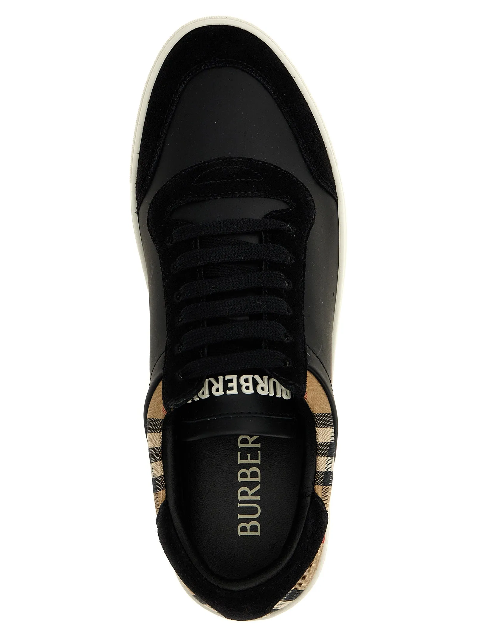 Check Insert Sneakers Black sold by Wanan Luxury product image thumbnail 4