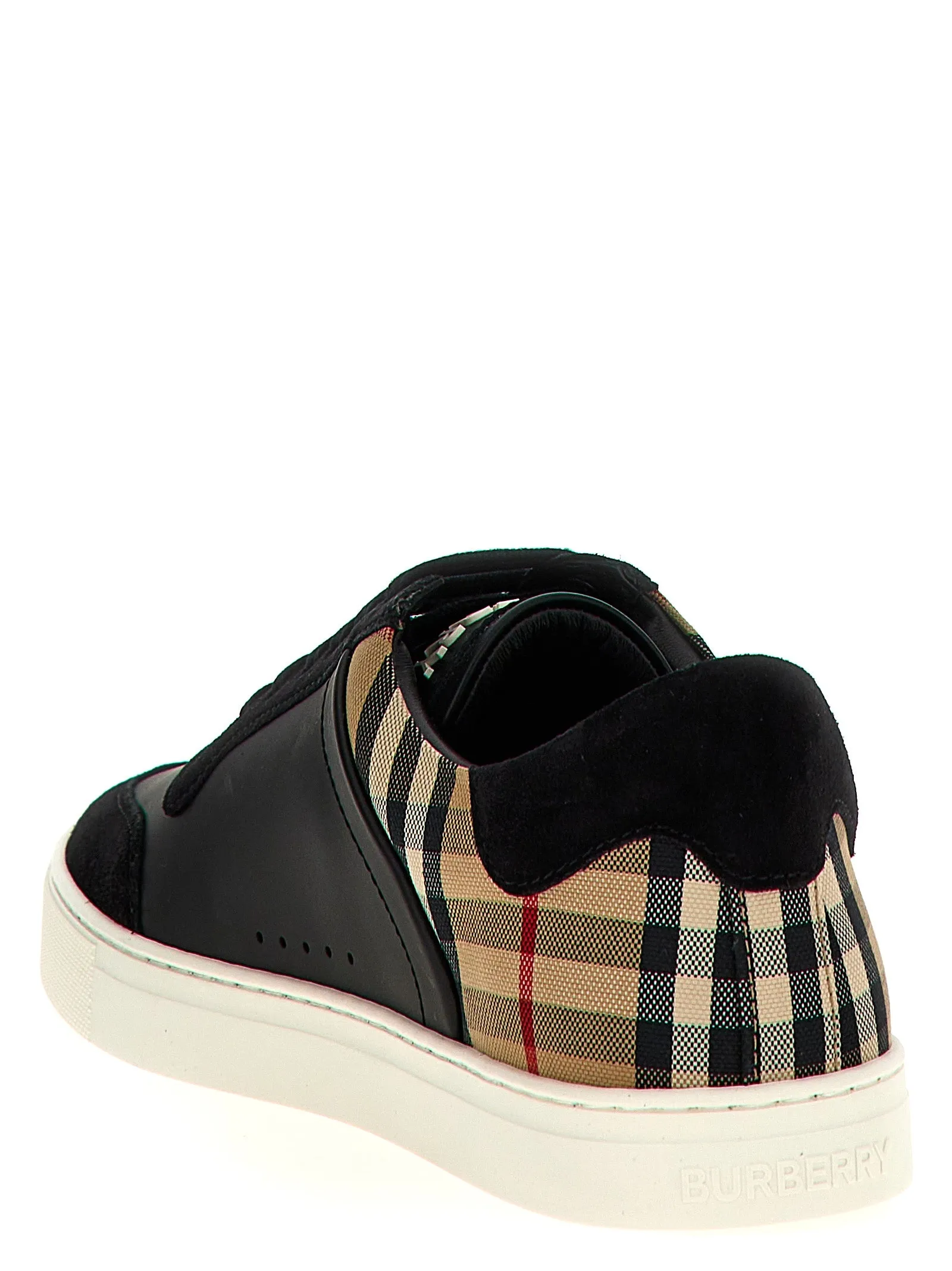 Check Insert Sneakers Black sold by Wanan Luxury product image thumbnail 3