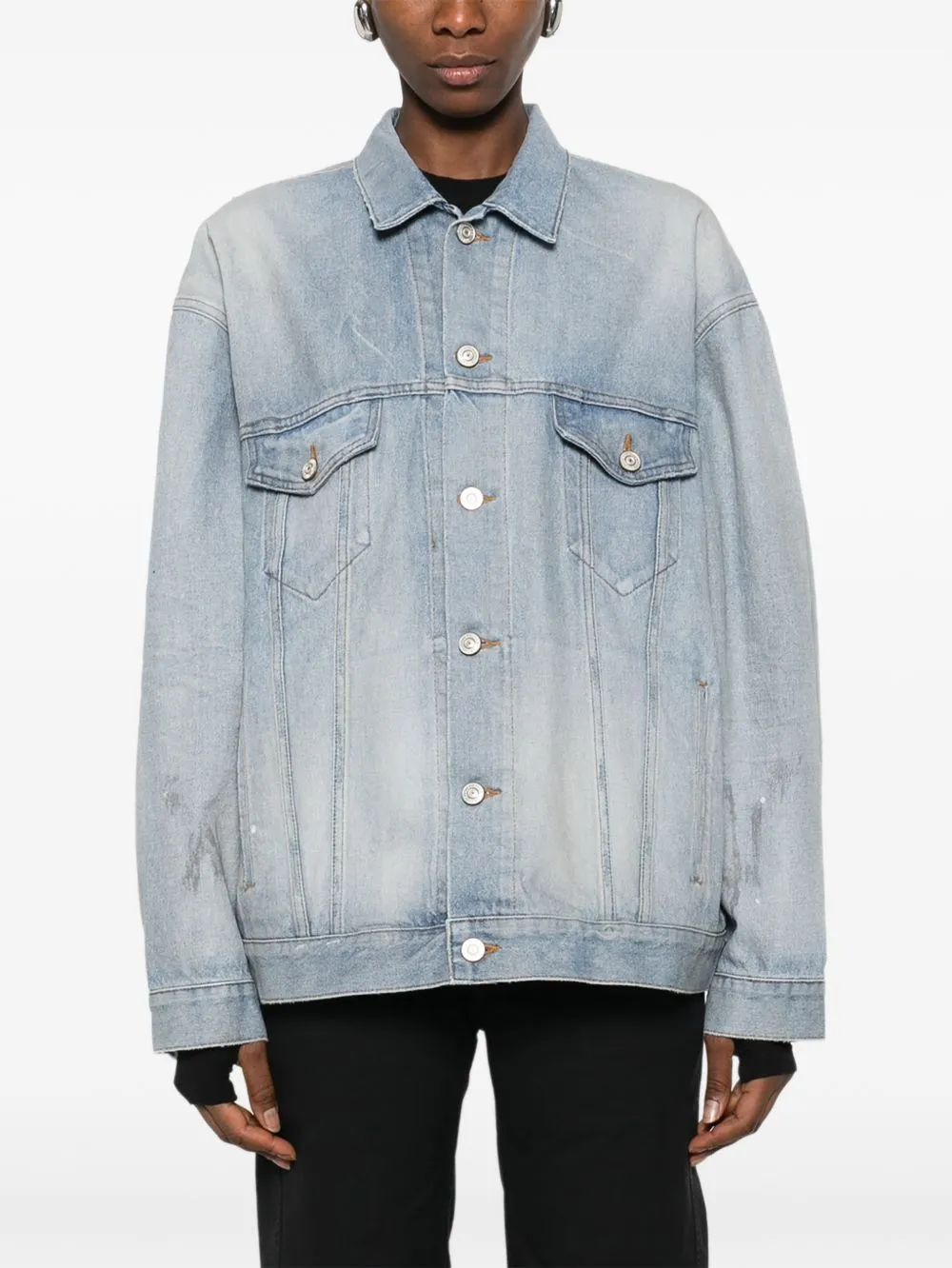 Denim Cotton Jacket sold by Wanan Luxury product image thumbnail 5
