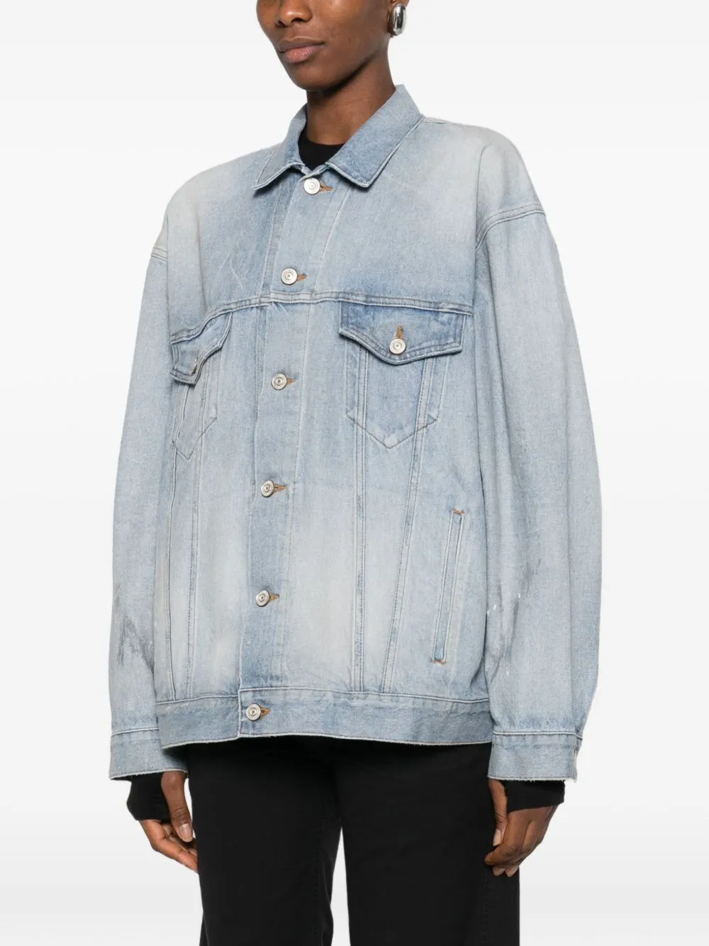 Denim Cotton Jacket sold by Wanan Luxury product image thumbnail 2
