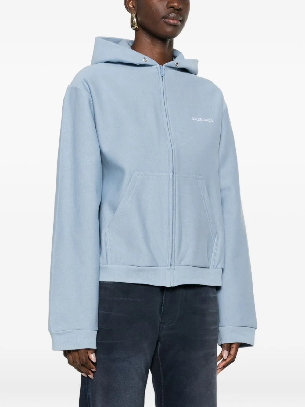 Balenciaga Back Cotton Hoodie sold by Wanan Luxury product image thumbnail 5