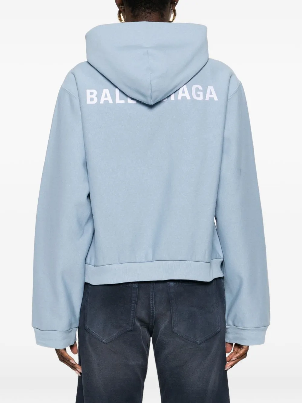 Balenciaga Back Cotton Hoodie sold by Wanan Luxury product image thumbnail 4