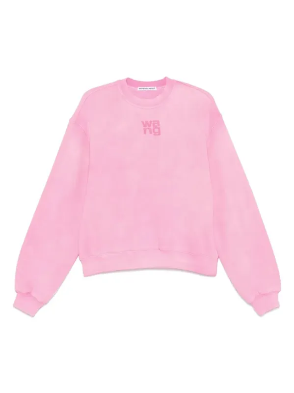 Puff Logo Sweatshirt In Structured Terry sold by Wanan Luxury