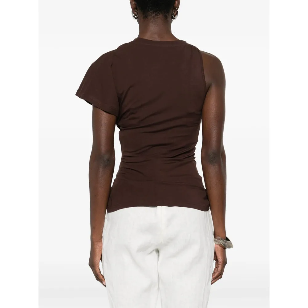 T Shirts Brown sold by Wanan Luxury product image thumbnail 2