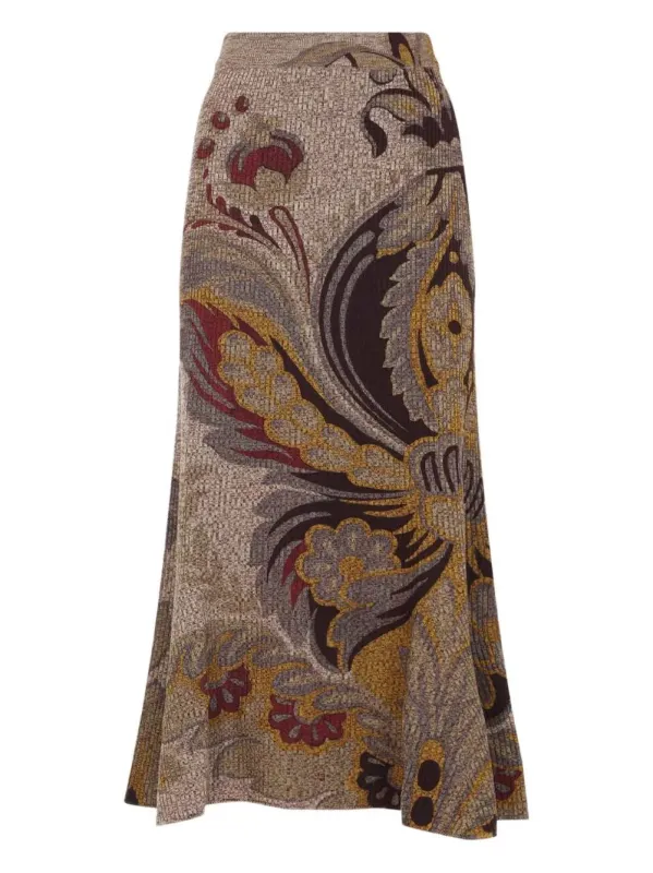 Paisley Print Skirt made by Etro