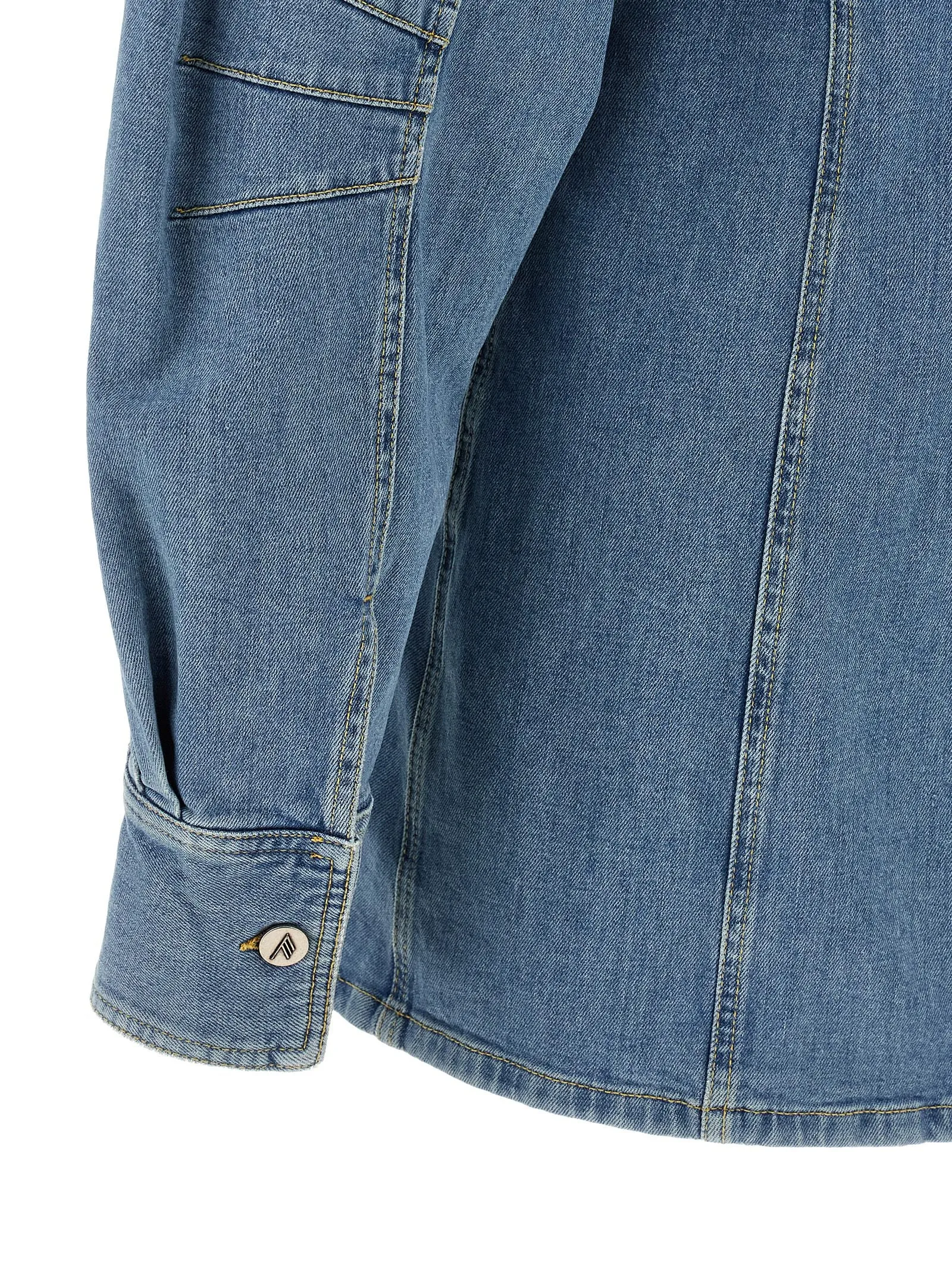 Denim Dress Dresses Blue sold by Wanan Luxury product image thumbnail 4