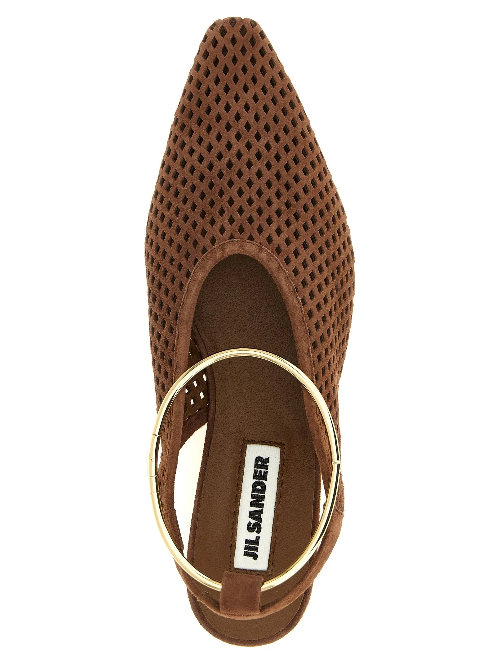 Sling Back Flat Shoes Brown sold by Wanan Luxury product image thumbnail 4