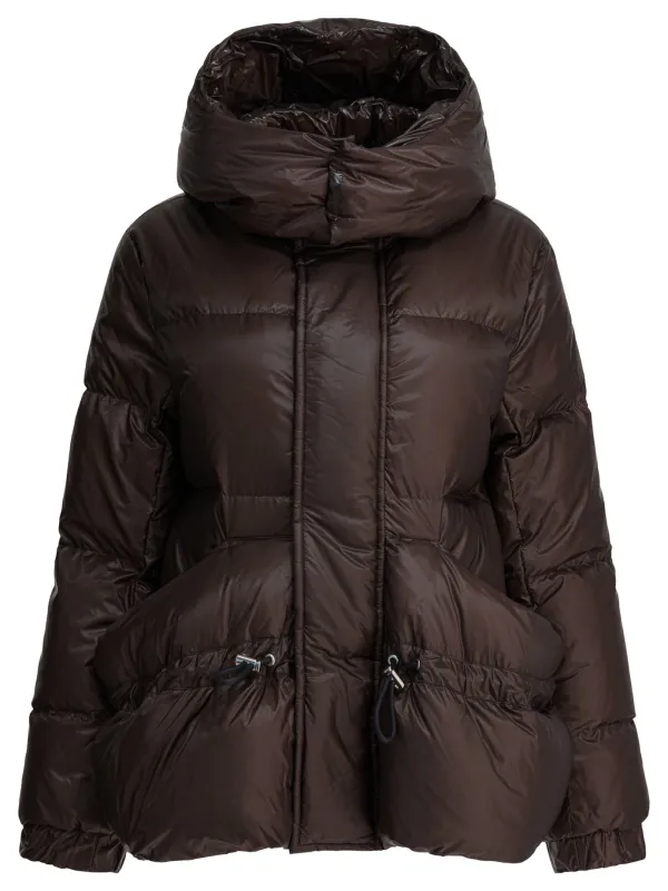 Quilted Nylon Down Jacket Jackets And Coats Brown sold by Wanan Luxury
