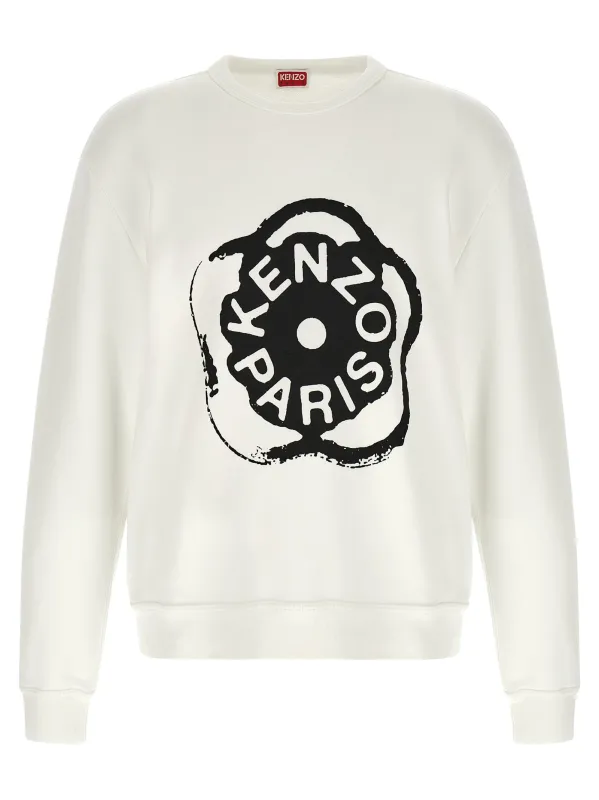 Boke Flower 2.0 Sweatshirt White/Black sold by Wanan Luxury