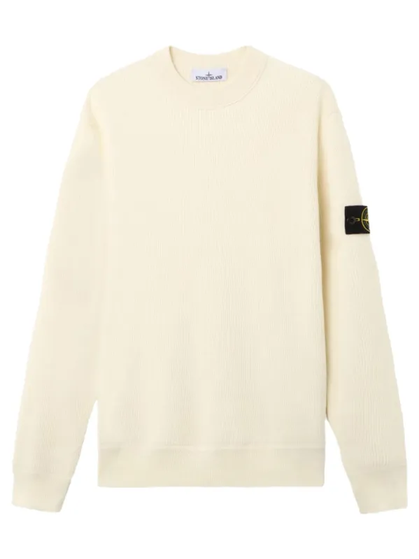 Regular Fit Ribbed Cotton Crewneck Sweater sold by Wanan Luxury