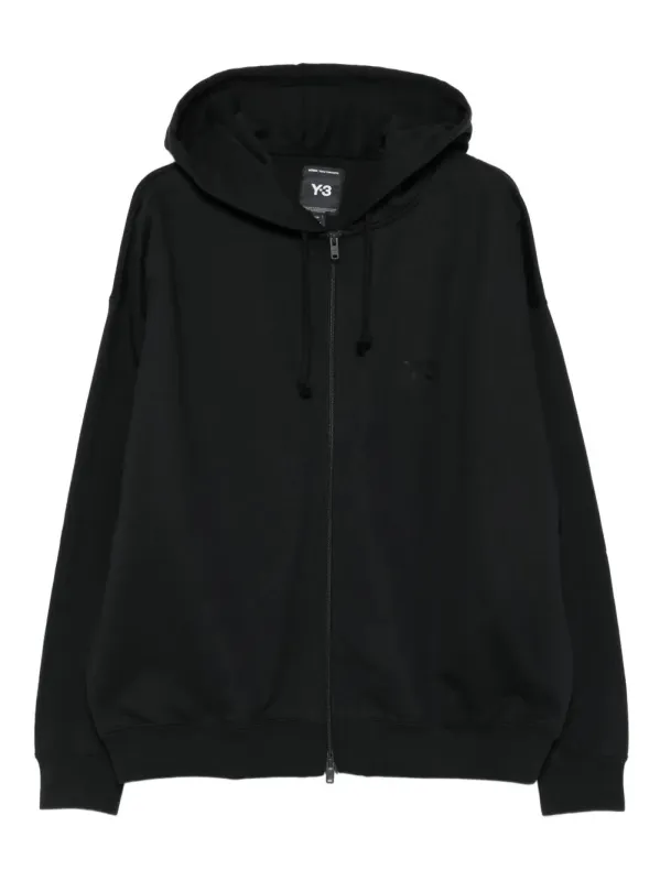 Brushed Terry Zip-Up Hoodie sold by Wanan Luxury