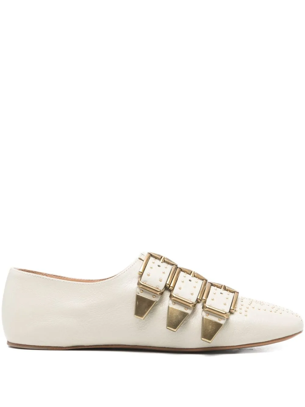 Susanna Leather Ballets sold by Wanan Luxury