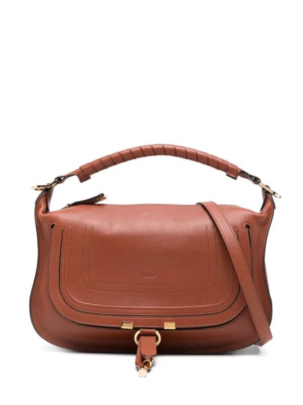Marcie Leather Shoulder Bag sold by Wanan Luxury