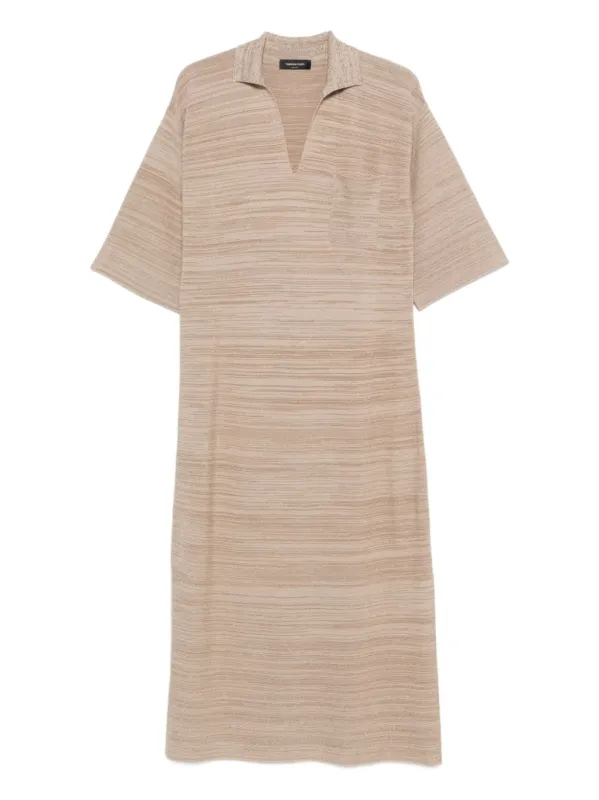 Wool And Cotton Shirtdress sold by Wanan Luxury