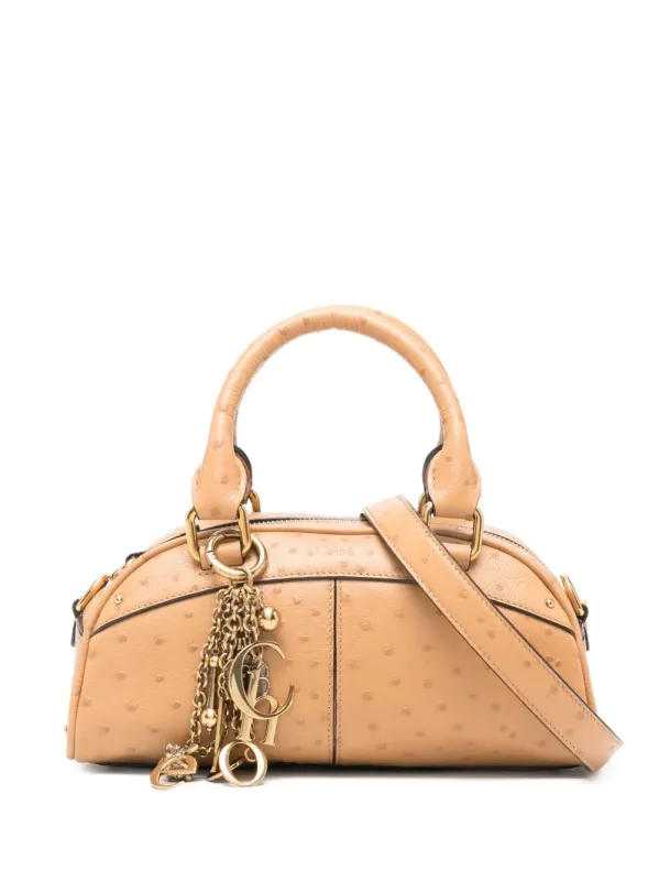 Chloé Bowling Leather Handbag sold by Wanan Luxury