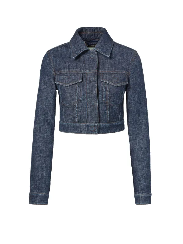 Padded Denim Jacket sold by Wanan Luxury