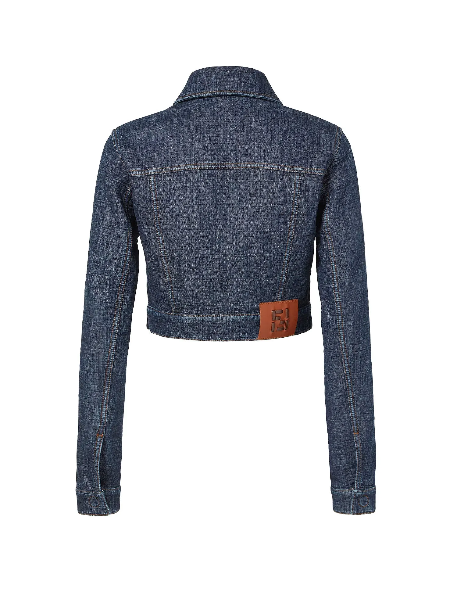 Padded Denim Jacket sold by Wanan Luxury product image thumbnail 2