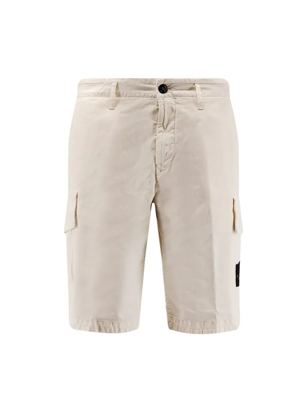 Organic Cotton Bermuda Shorts sold by Wanan Luxury