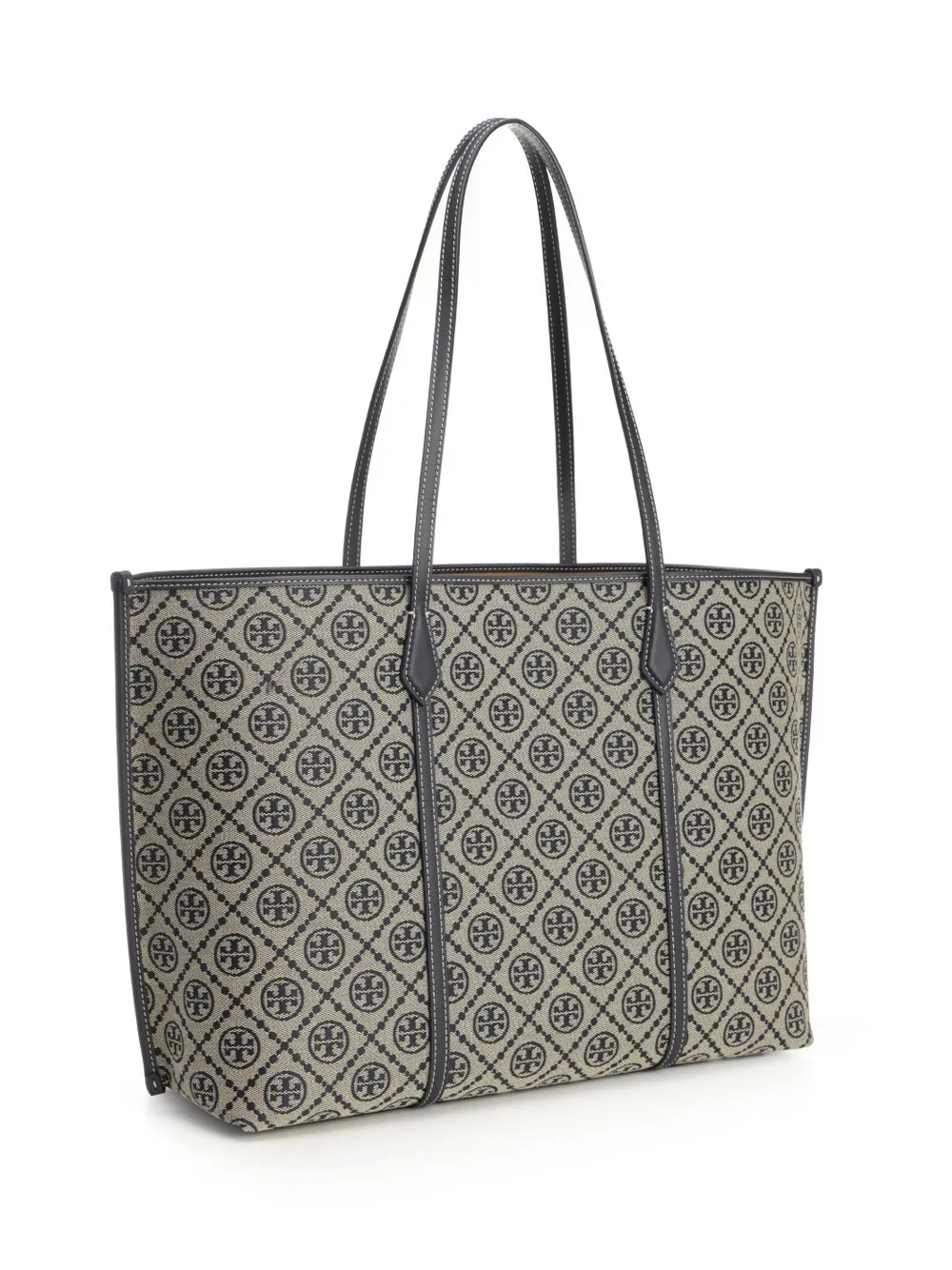 T Monogram Zip Tote Shoulder Bags Blue sold by Wanan Luxury product image thumbnail 2