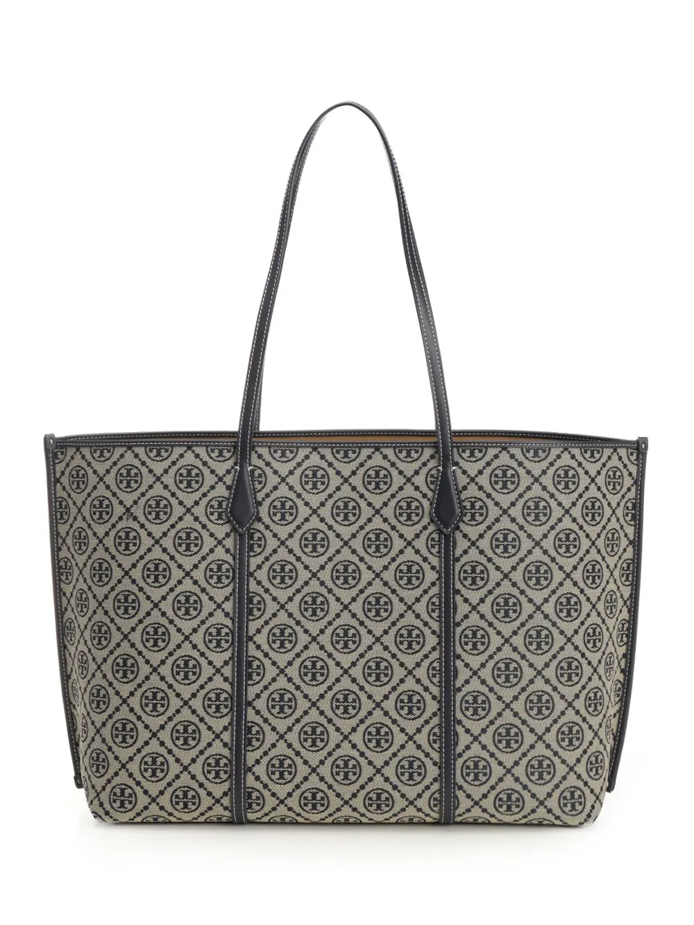 T Monogram Zip Tote Shoulder Bags Blue sold by Wanan Luxury
