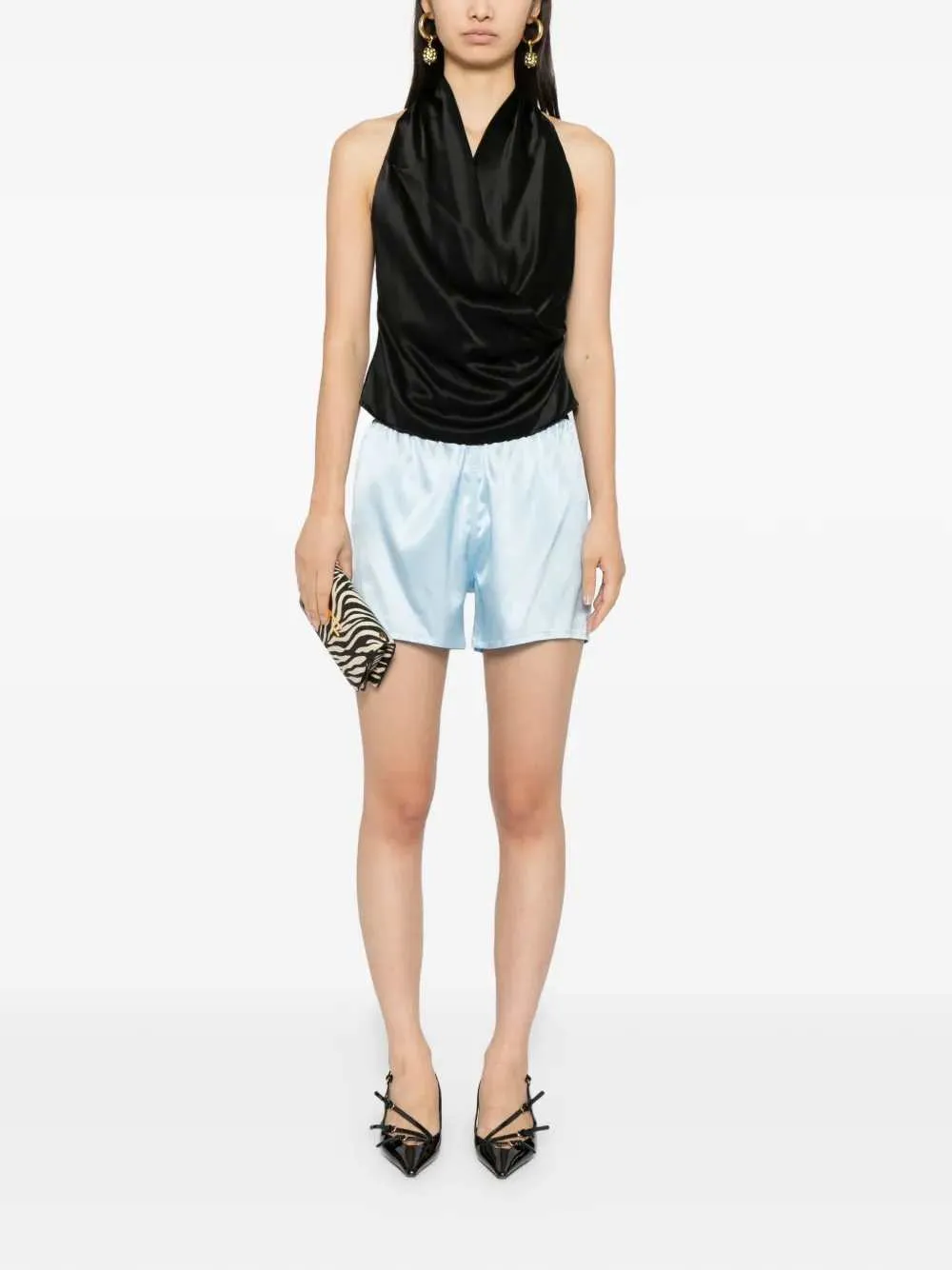 Satin Shorts sold by Wanan Luxury product image thumbnail 2